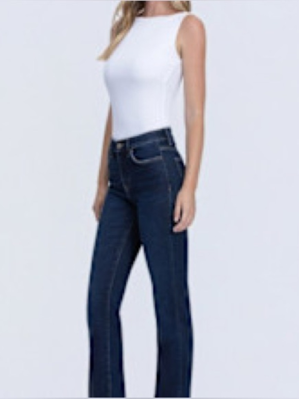 High Rise Bootcut Denim Pant - Picture 3 of 3